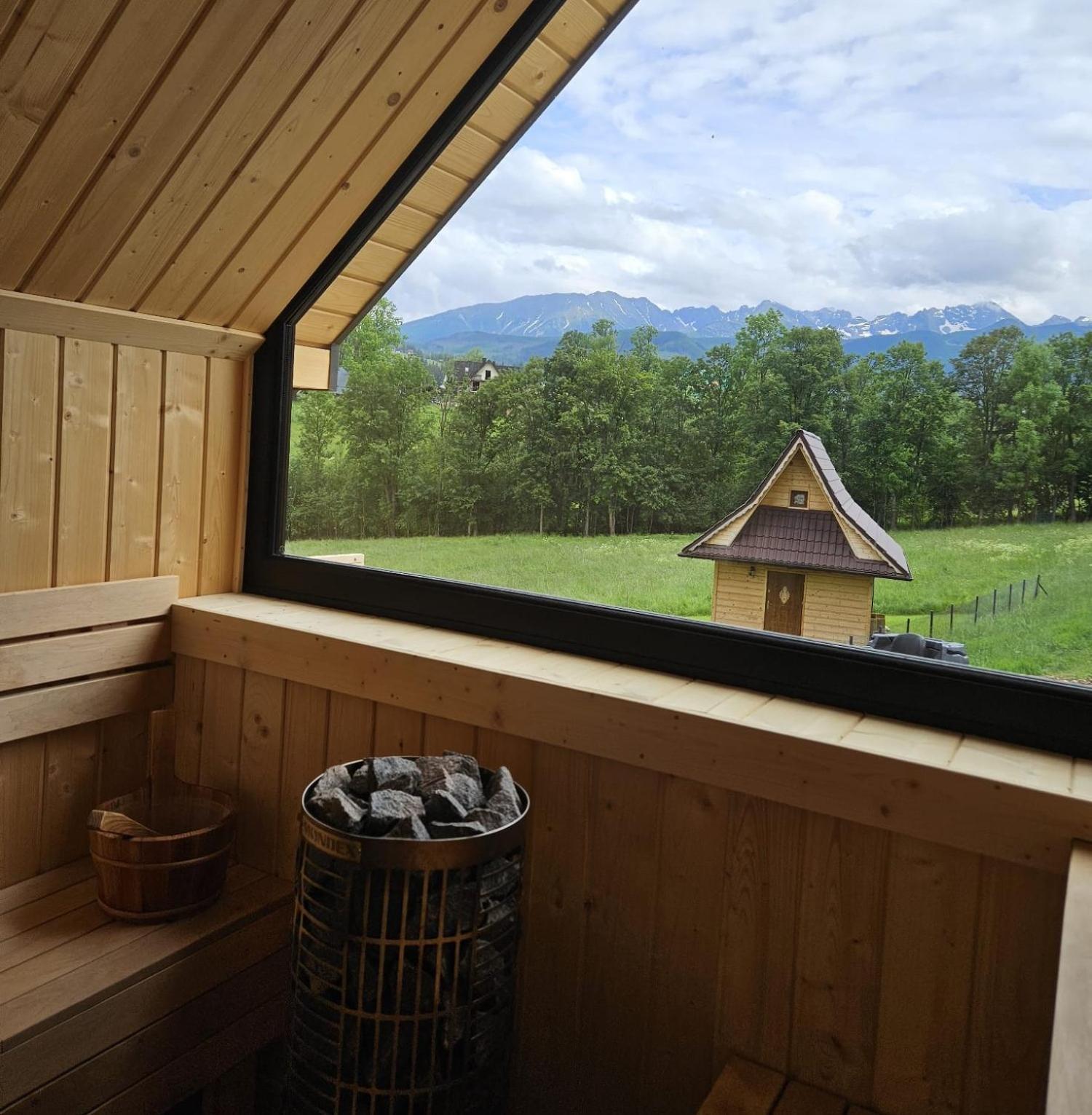 Goralska Chatka 2 Highland Cottage - Split Ac, Jacuzzi, Sauna, Private Parking, Mountains View, Garden, Zakopane Exterior foto